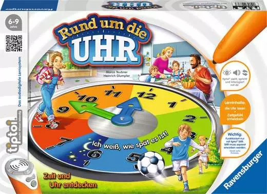 Tiptoi Lernspiel Rund Um Die Uhr Wirhelfen.shop