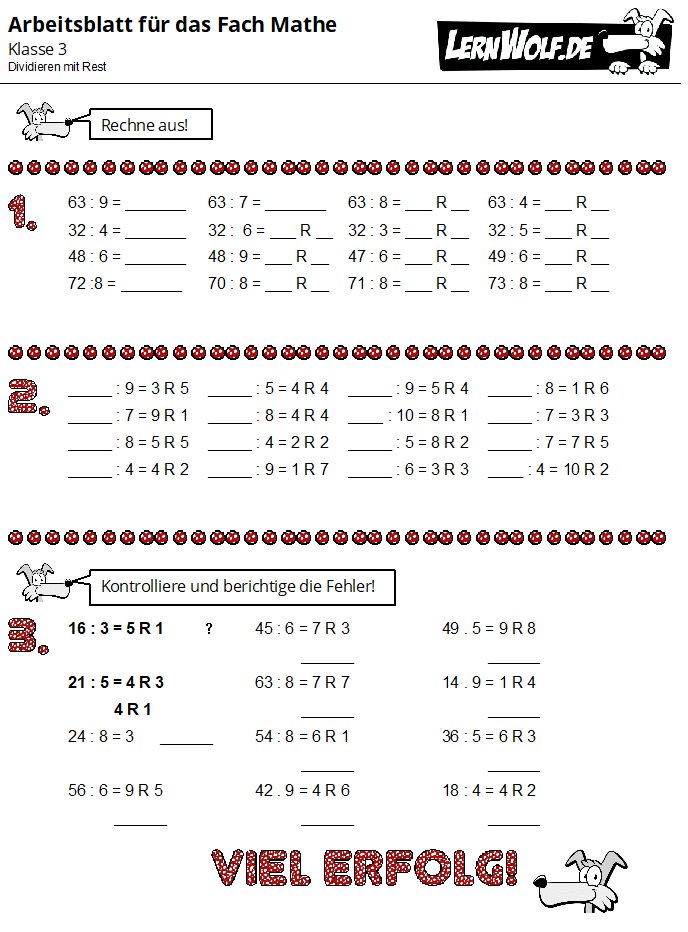 Lernspiele Für 3 Klasse Kostenlos Übungen Mathe Klasse 3 Kostenlos Zum Download