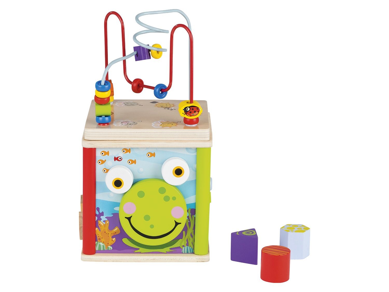 Playtive Junior Holz-lernspiel-puzzle Playtive Junior Wooden Block Noah’s Ark Shape-sorting Game