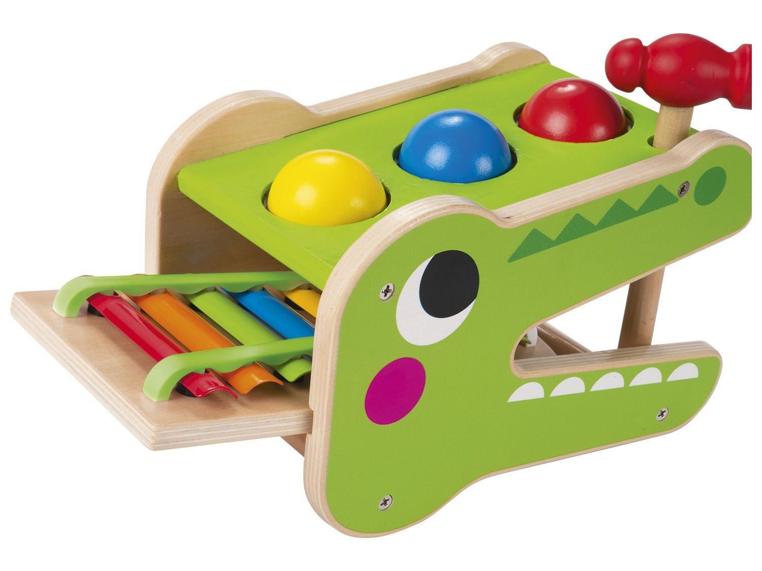 Lidl Playtive Junior Holz Lernspiel Holz-lernpuzzle, Mit Viel Zubehör