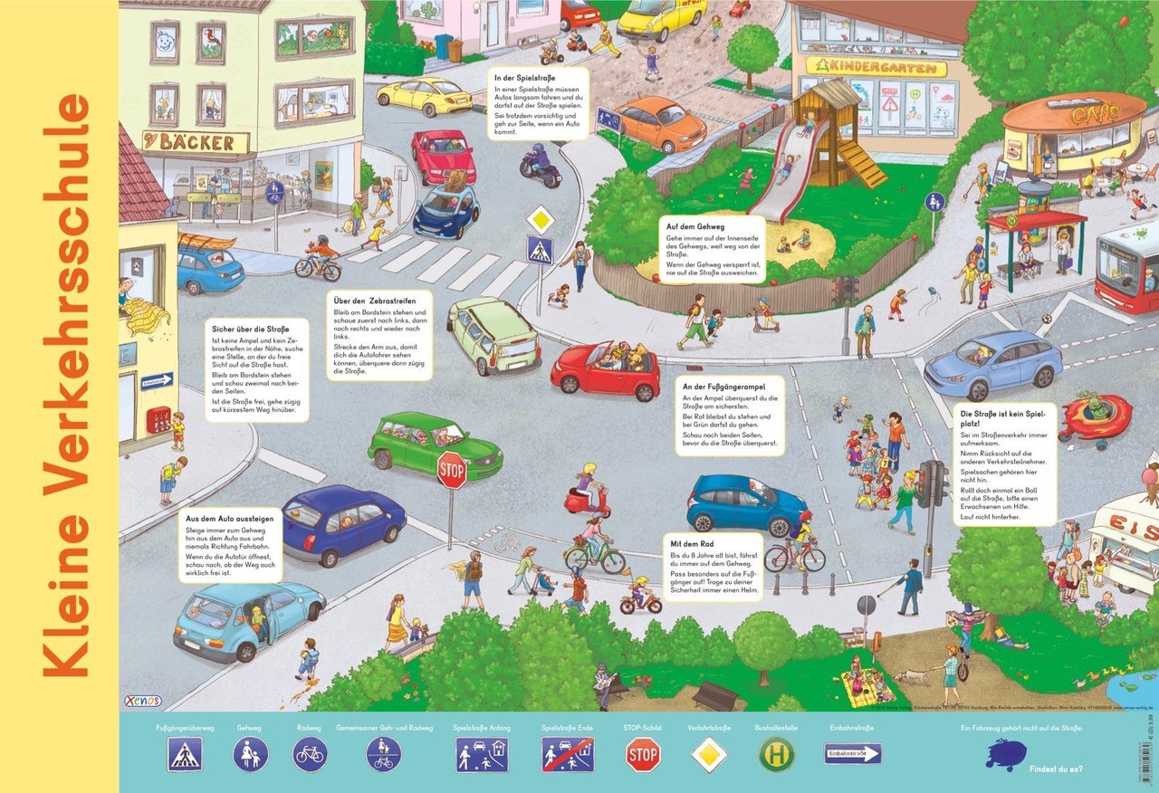 Kinder Lernspiel Straßenverkehr Straßenspiele Aus Kinderzeiten Neu Entdeckt