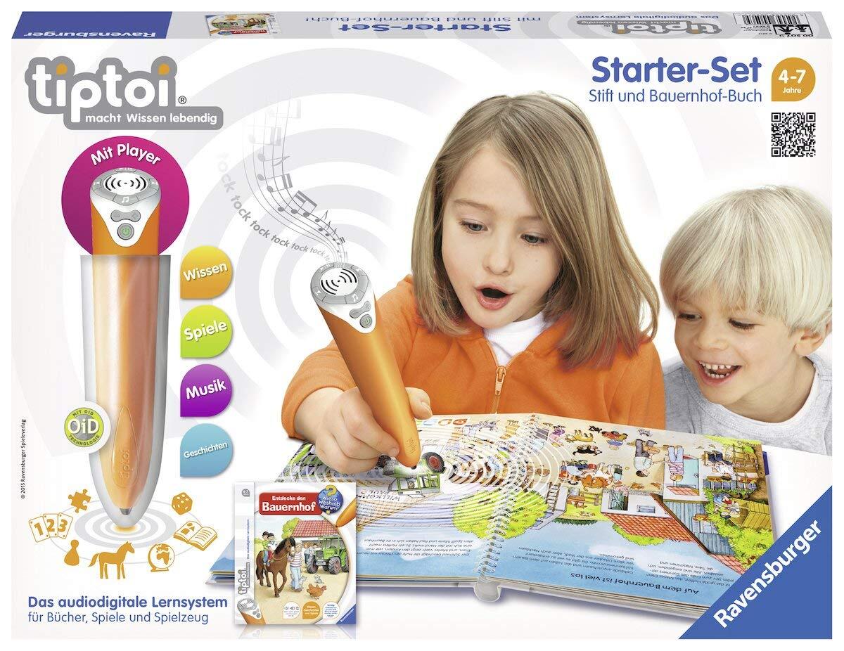 Ravensburger Lernspiel Tiptoi Starter Set Ravensburger Tiptoi Starter-set: Stift Mit Player Und Buch