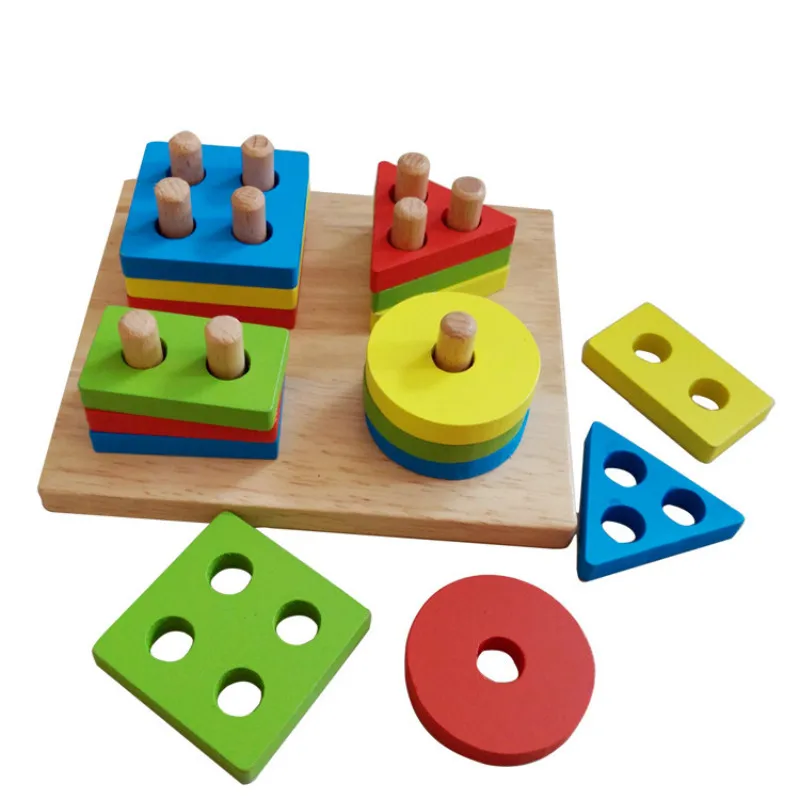 Plan Toys Lernspiel Geometrie Stifte Lernspiel Geometrie In Verschiedenen Farben