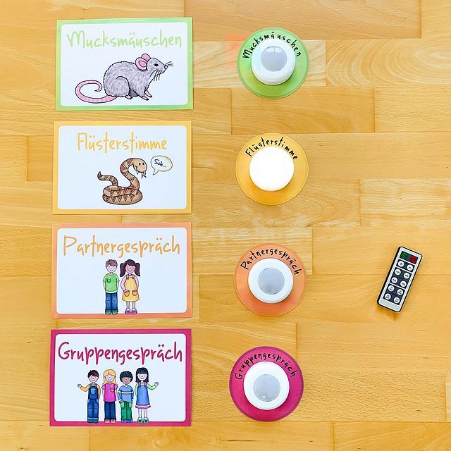 Lernspiel Lautstärke Kindergartenverein St. Martin E. V. Lauter
