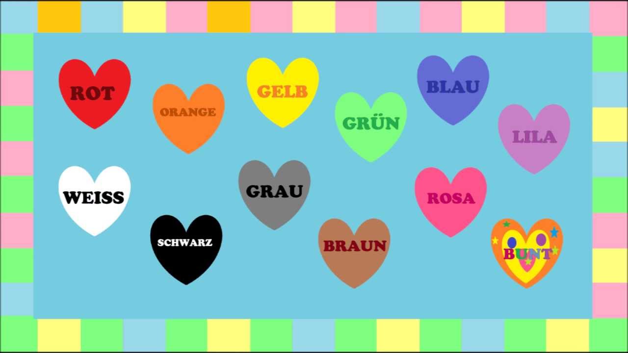 Lernspiele Farben Farbige Gegenstände Farben Zuordnen