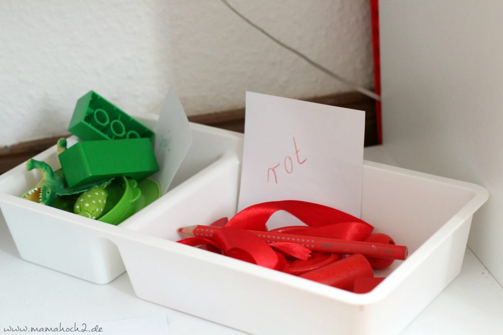 Lernspiel Farben Farben Lernen Selbst Gemachtem Kinder Bastelnmitkids Selbstgemachtem Tollen