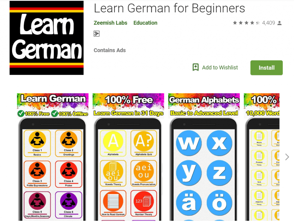 Deutsch Lernspiele App Best App To Learn German For Beginners
