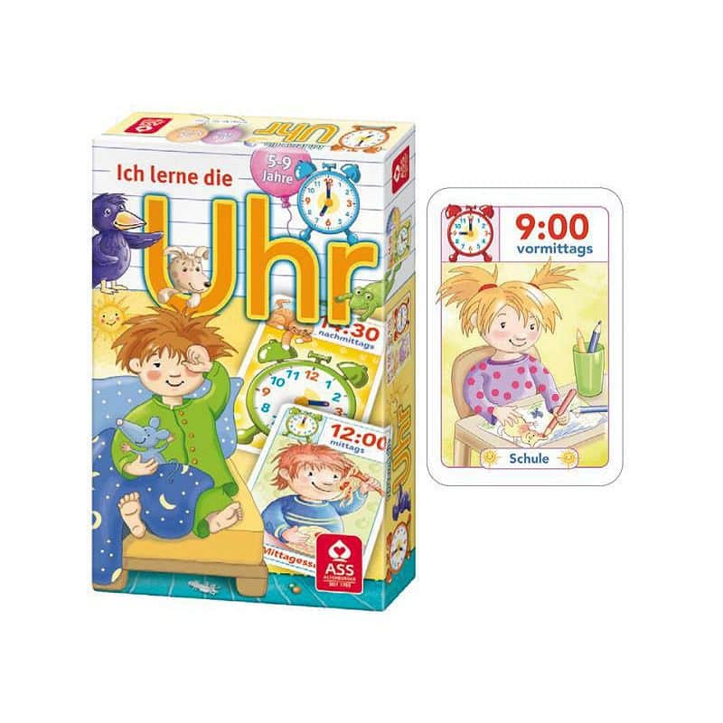 Lernspiel Uhr Kinder- Lernspiel Uhr Dohány 32 Stück