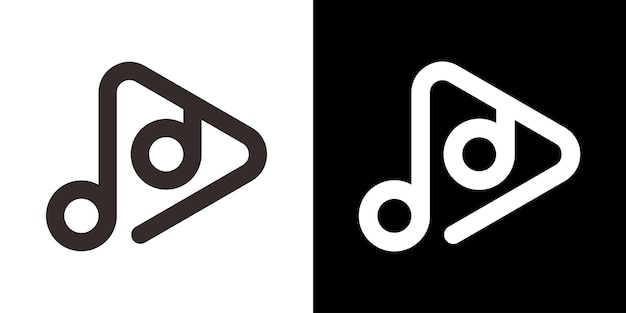 Logo Note Cards Lernspiele Musik Music Note Play Icon Logo V34 #356322
