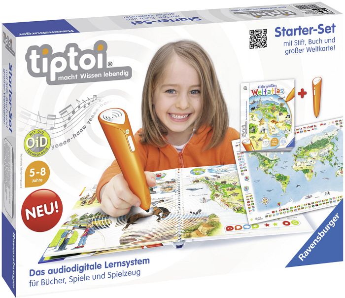 Ravensburger Lernspiel Tiptoi Starter Set Mit Stift Und Buch 00506 Tiptoi Create Spiel Stift Ravensburger Set Buchstaben Schatzsuche Vollbild