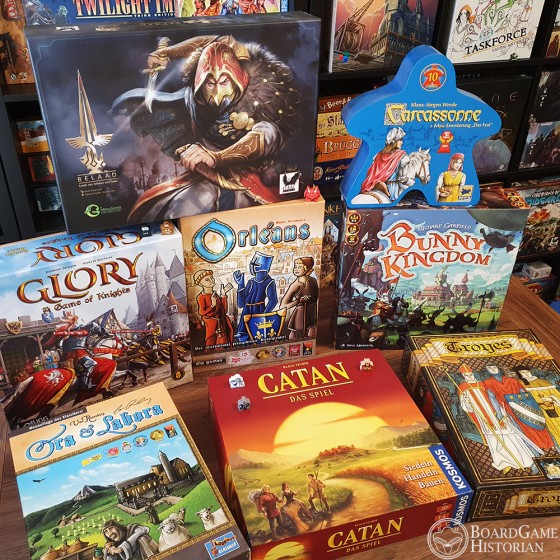 Mittelalter Lernspiel Historical Board Games
