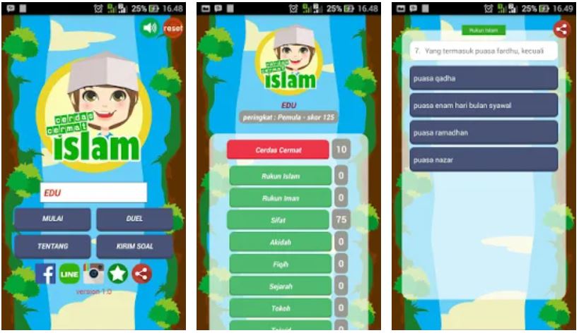 Lernspiele Islam Bahan Bantu Mengajar Pendidikan Islam Sekolah Menengah: Islamic Fun