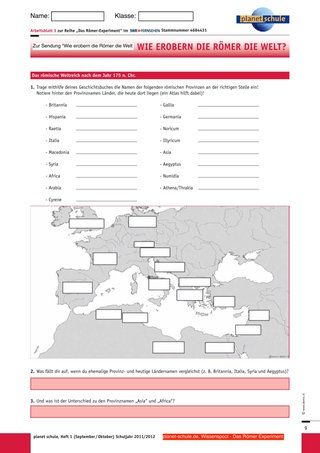 Planet Schule Das Römer Experiment Lernspiel Klassenspiel Der 12. Klasse Im Februar 2017: „das Experiment”