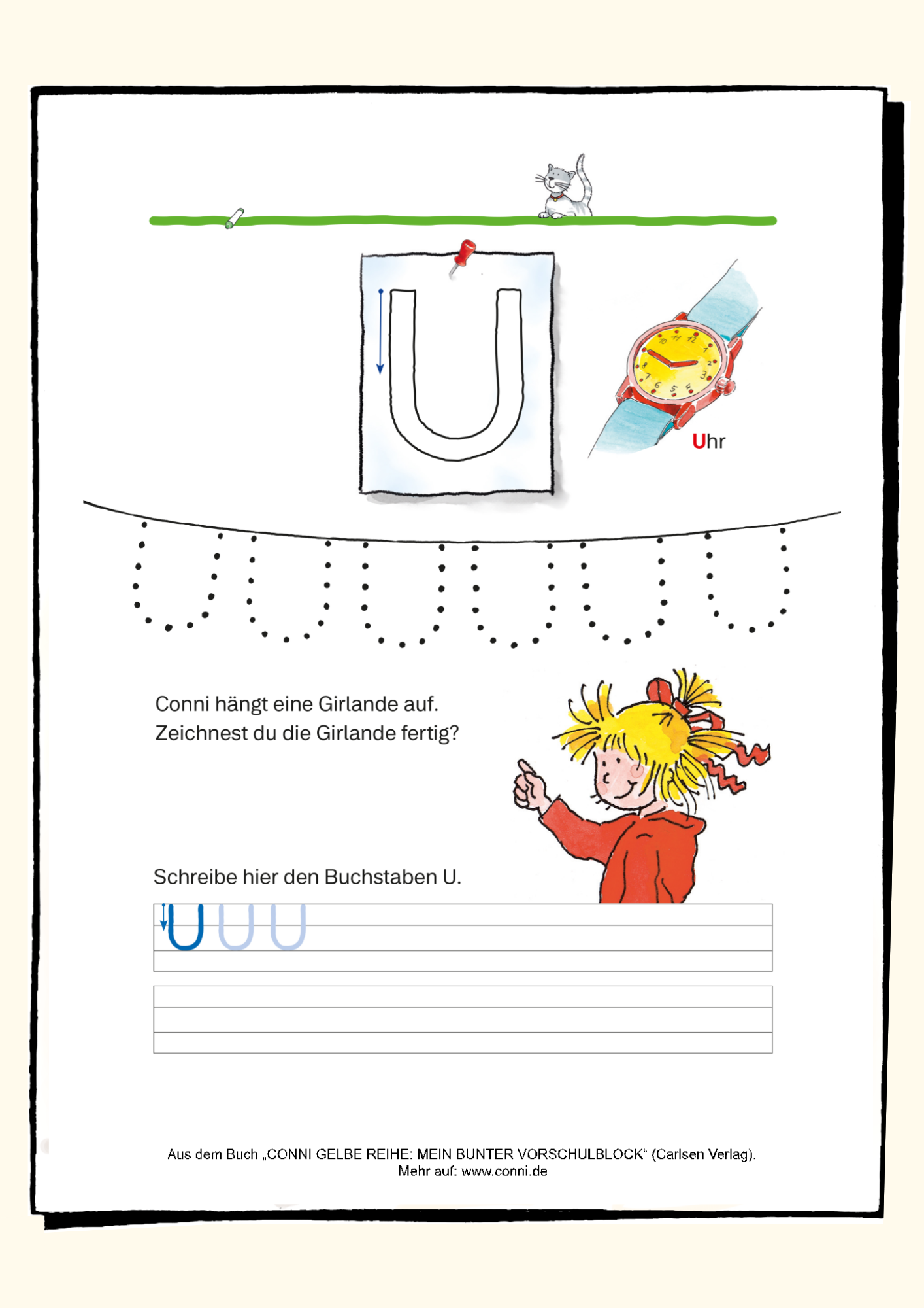 Lernspiel Buchstaben Conni Kennt Dein Kind Conni Bereits Aus Dem Kindergarten?🧡 Dann Haben Wir