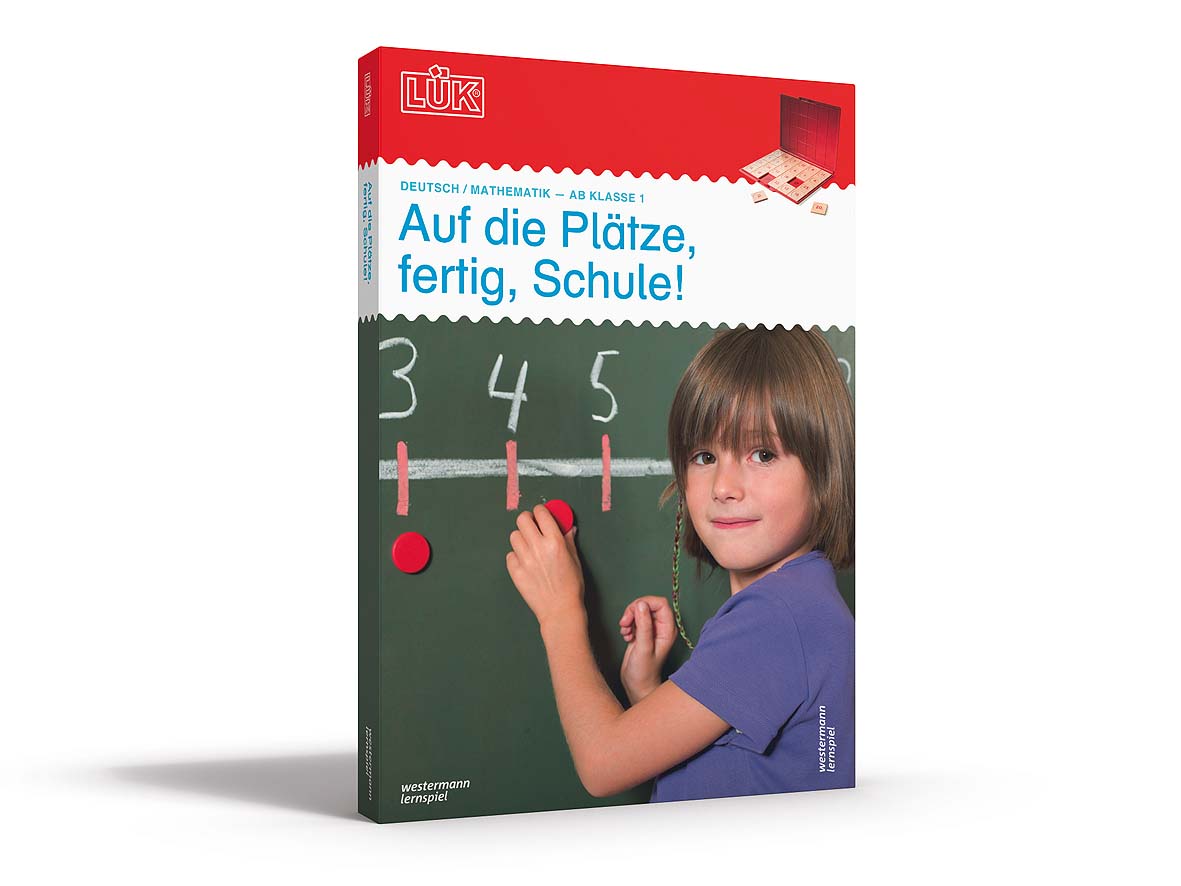 Lük Lernspiel Kasten Mini Lück Kasten Inkl. 2 Hefte
