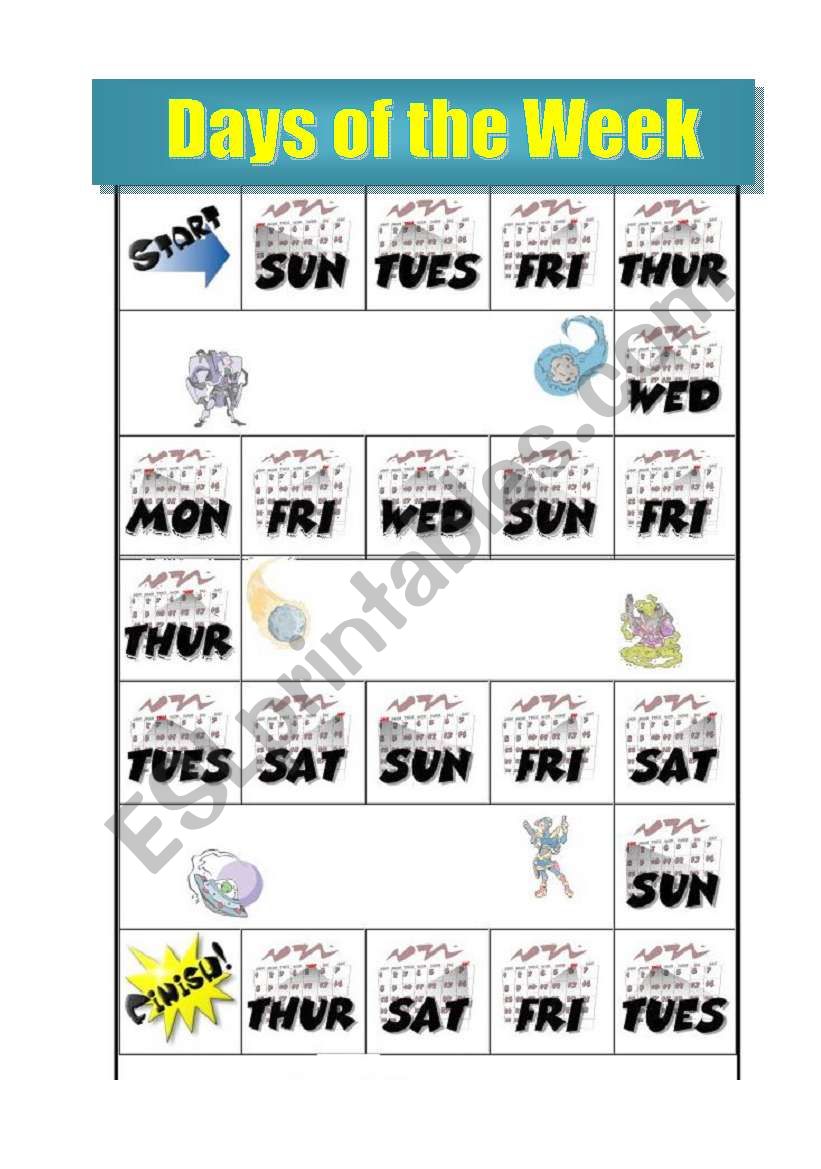 Days Of The Week Lernspiel 10 Online Games For Teaching Days Of The Week To Kindergarteners