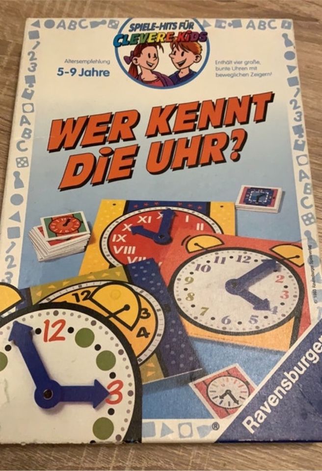 Lernspiel Die Uhr Mit Malspiel Die Uhr Lernen
