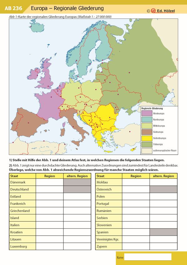 Hauptstädte Europa Lernspiel Arbeitsblätter Europa Länder Hauptstädte