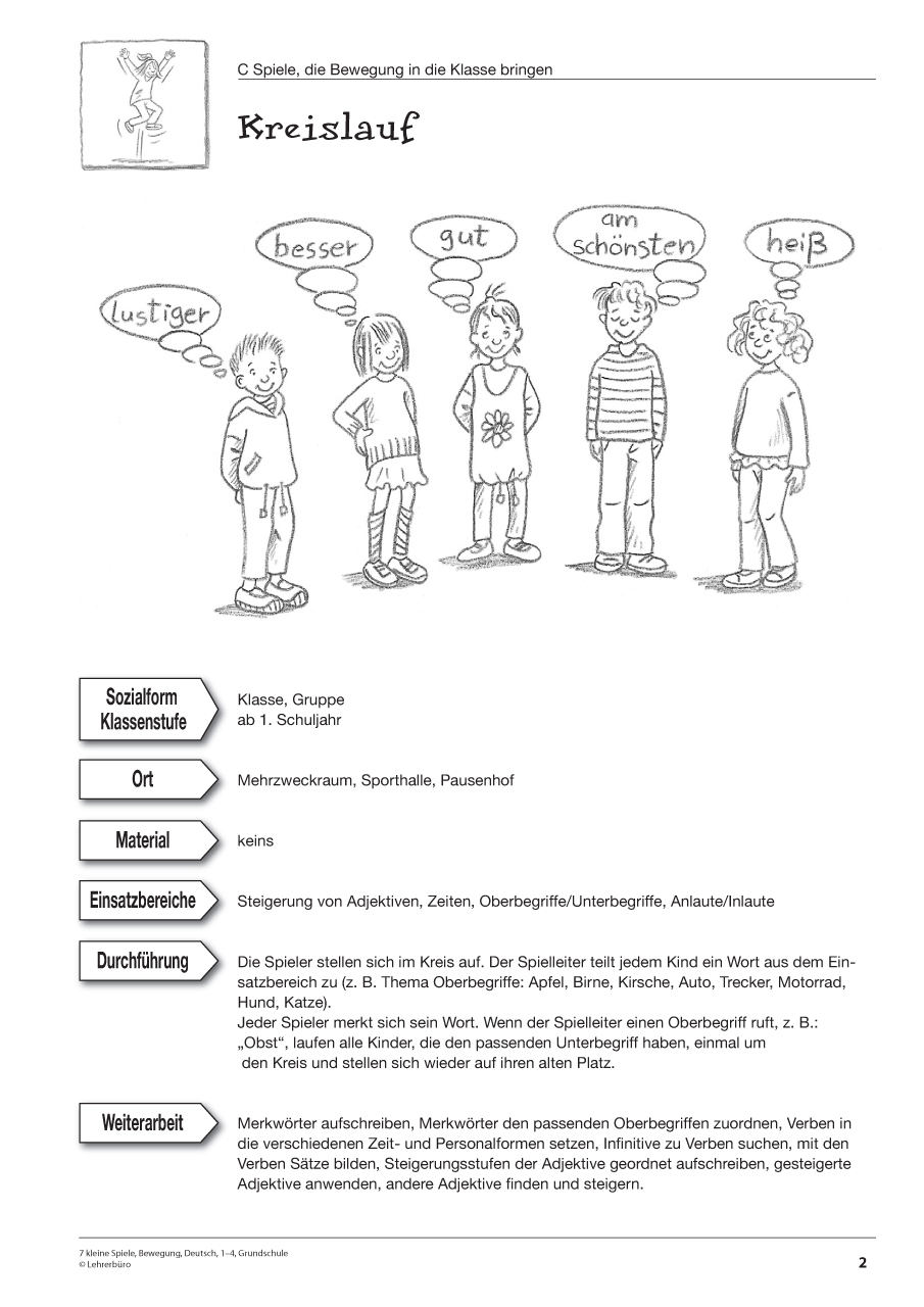 Deutschunterricht Lernspiele Grundschule Kostenlos Grundschule Unterrichtsmaterial Deutsch 54 Schnelle Deutsch-spiele F. D