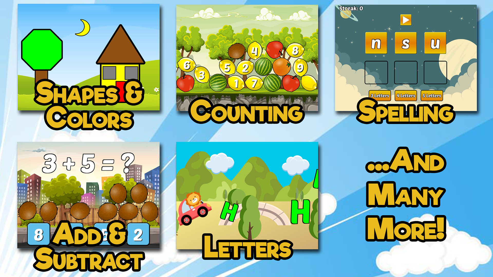 Lernspiele Für Vorschulkinder App App Für Kids