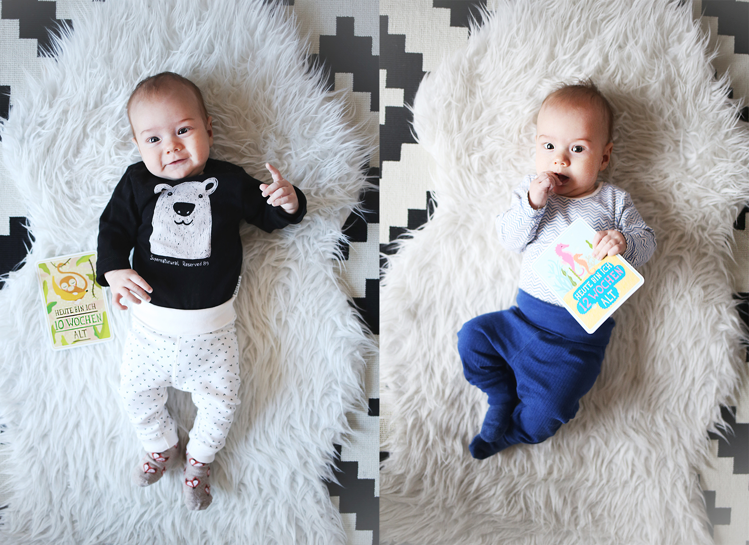 Lernspiele Baby 3 Monate 3-month-old Baby Games: Third Week