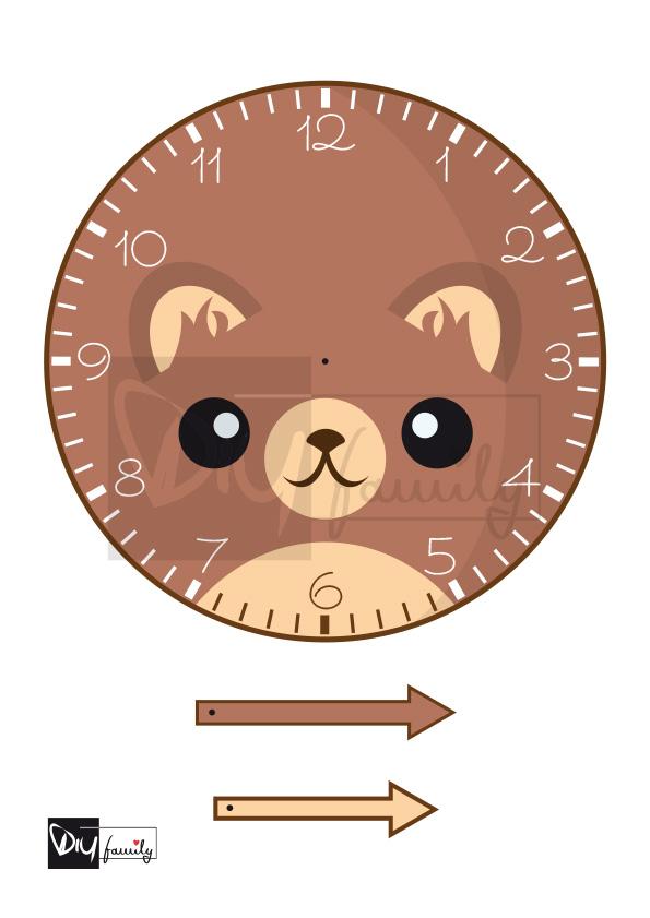 Lernspiel Abc Mit Uhr Bastelvorlage Uhr – Klassenkunst