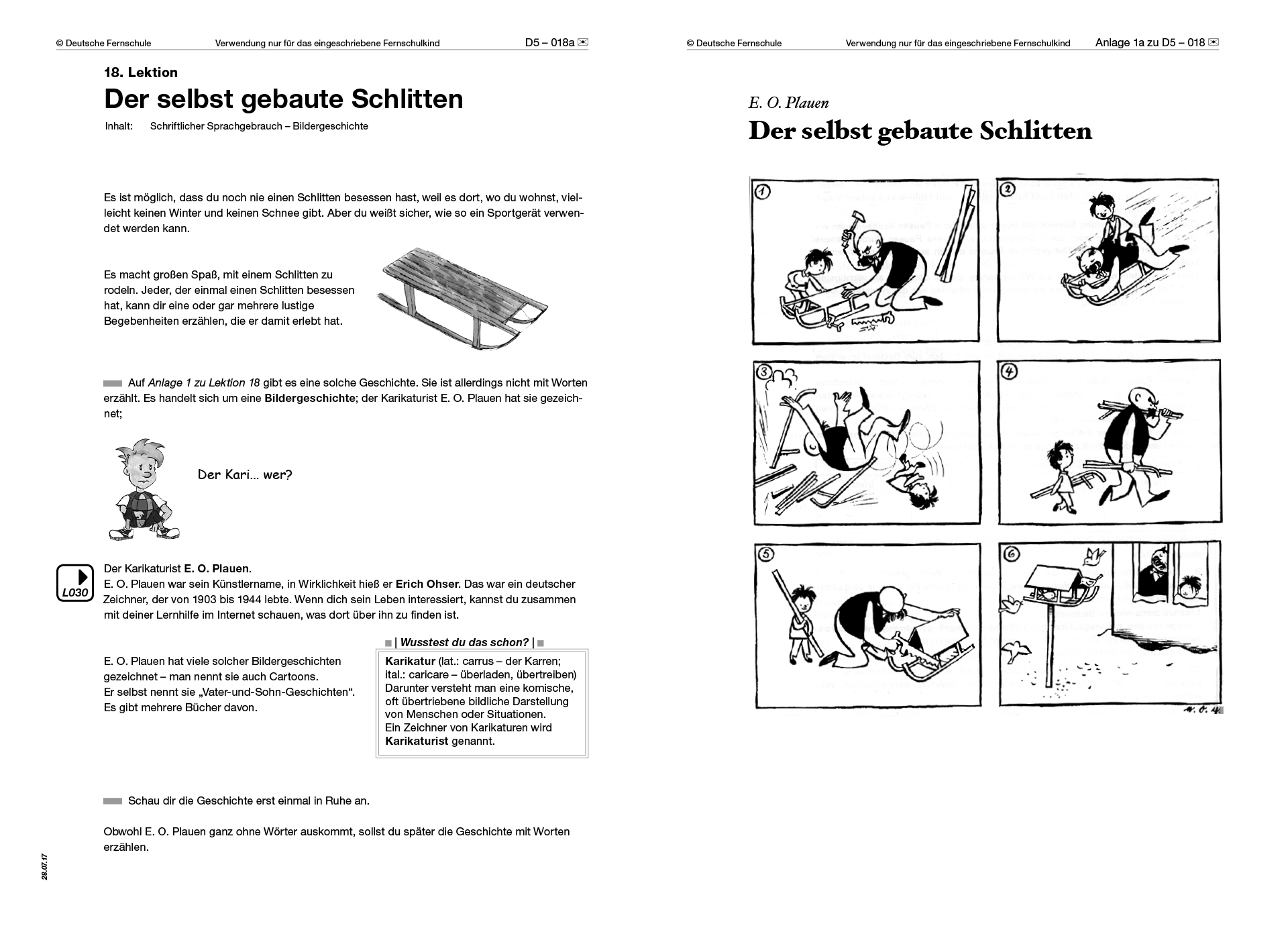 Lernspiele 5 Klasse Deutsch Klasse Deutsche Fernschule Blick