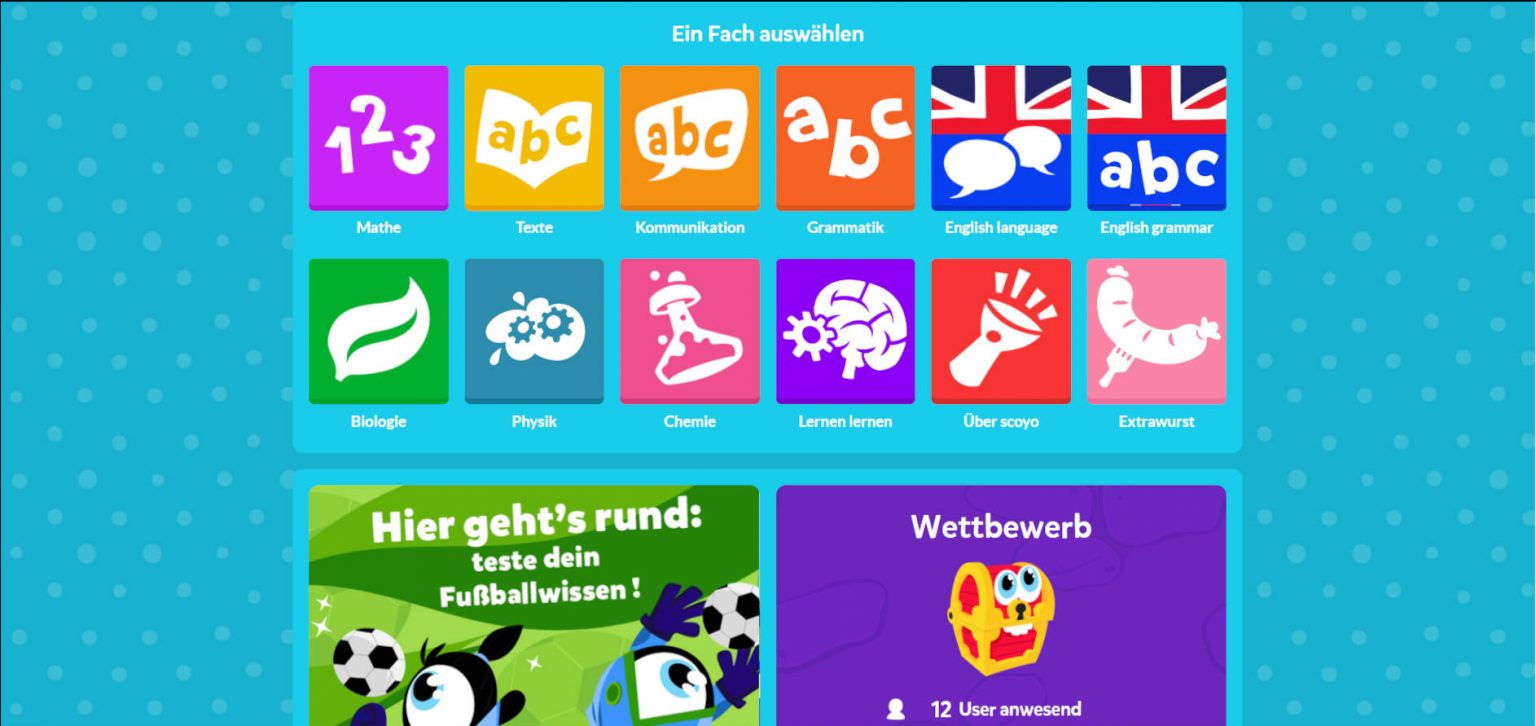 Scoyo Lernspiele Freiwillig Lernen