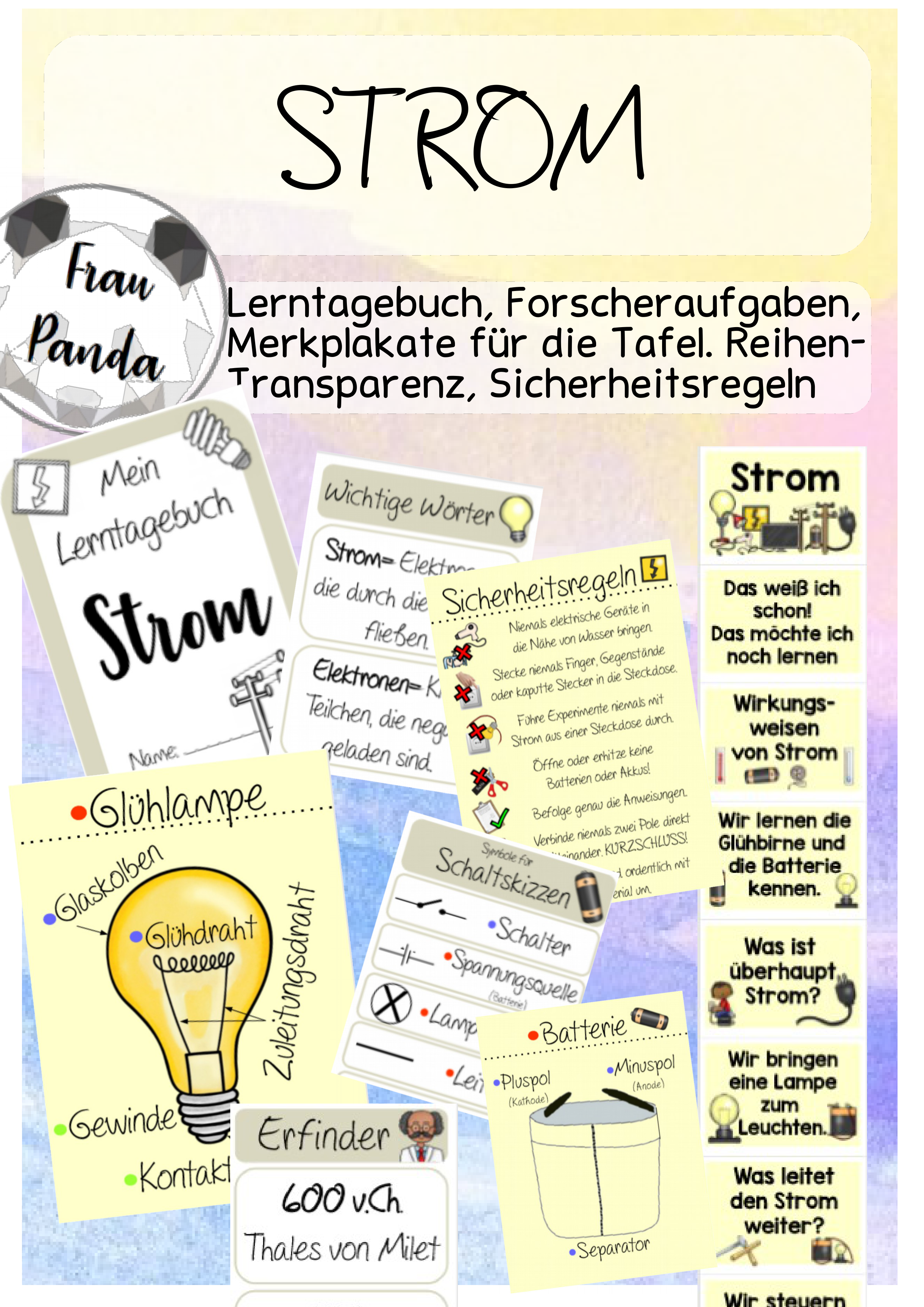 Lernspiele Elektrizität 3 4 Klasse Arbeitsblätter Elektrizität 4. Klasse
