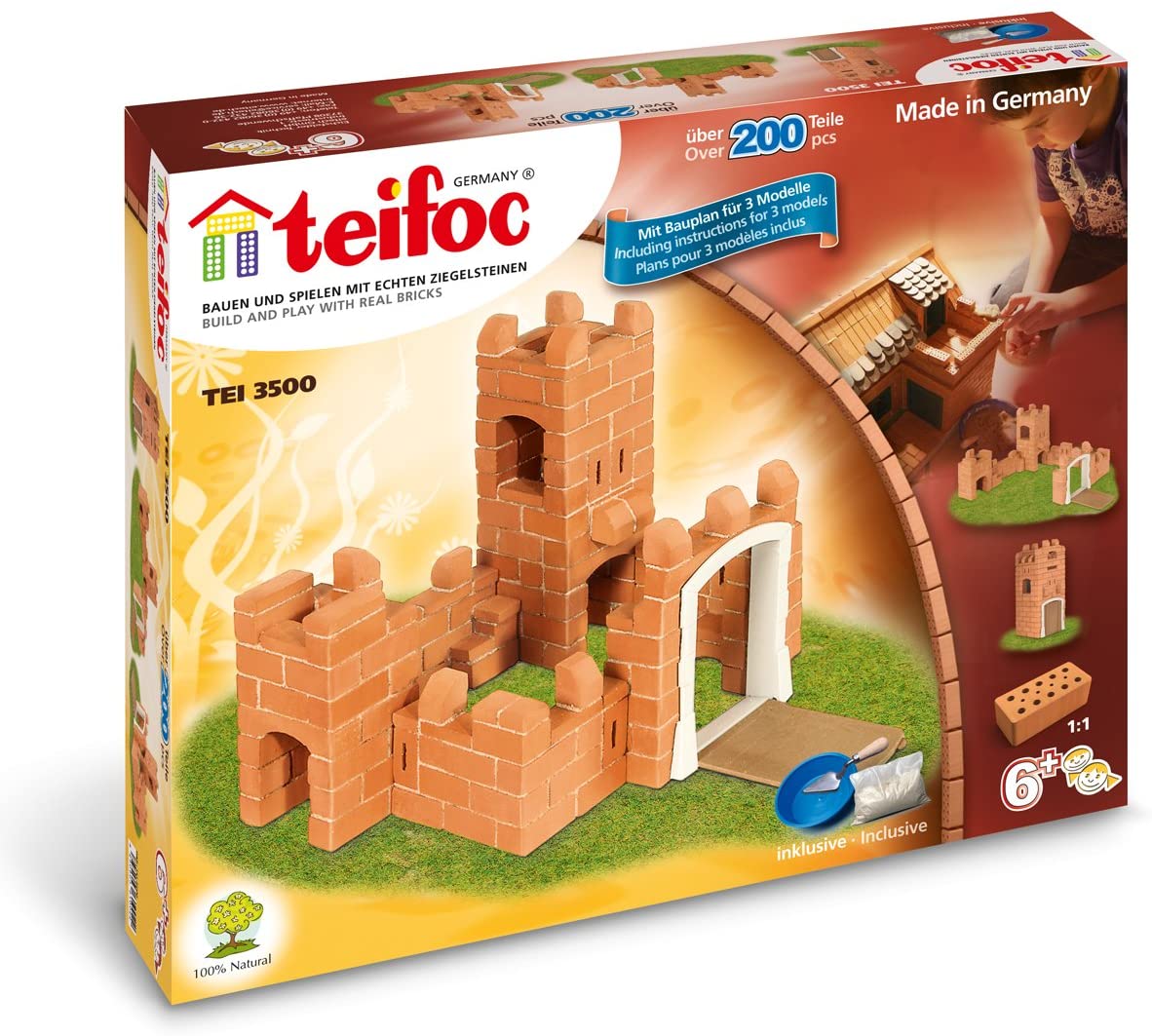Lernspiel Burg Stecken Spielzeug Burg Aus Holz Modell Schloss Burg Festung Spielzeug In