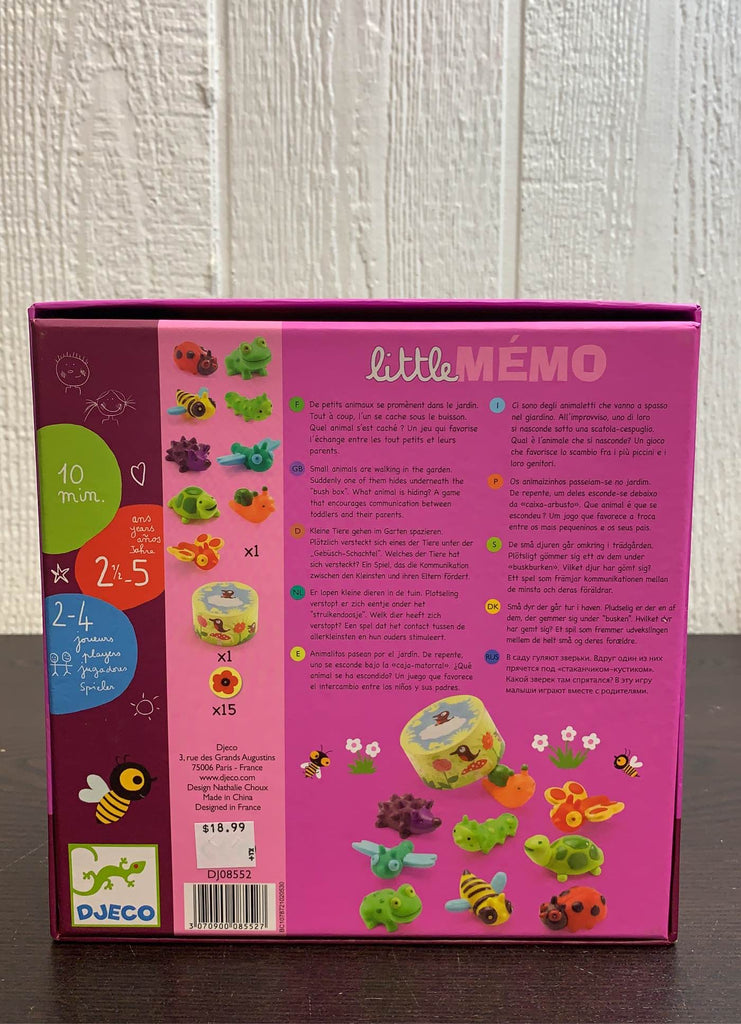 Djeco Lernspiele Memo Tiere Domino Lernspiel Lottiklein Djeco Lernspiele