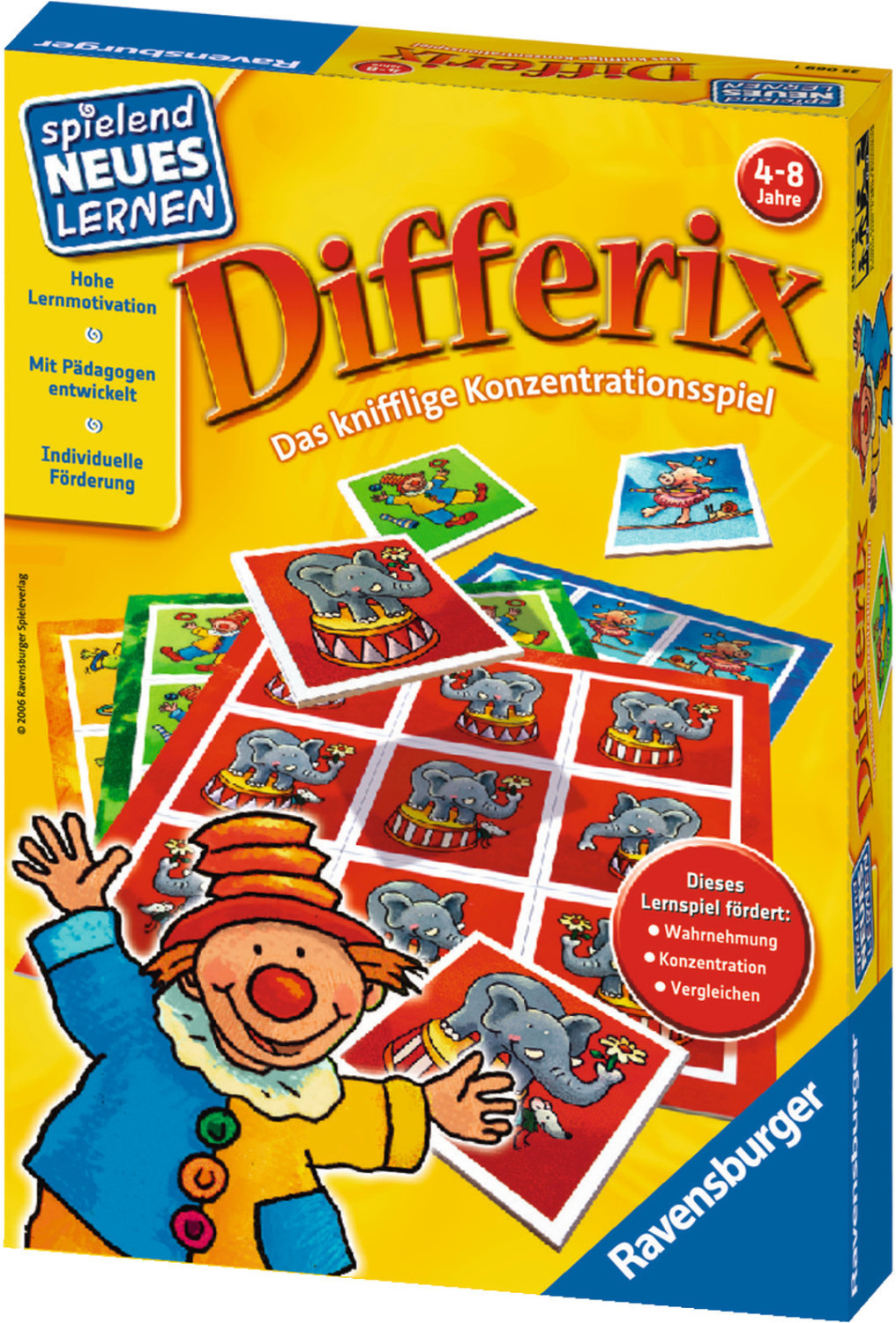 Ravensburger 24930 Differix Lernspiel Ravensburger Spieleverlag Regateo Gesellschaftsspiele