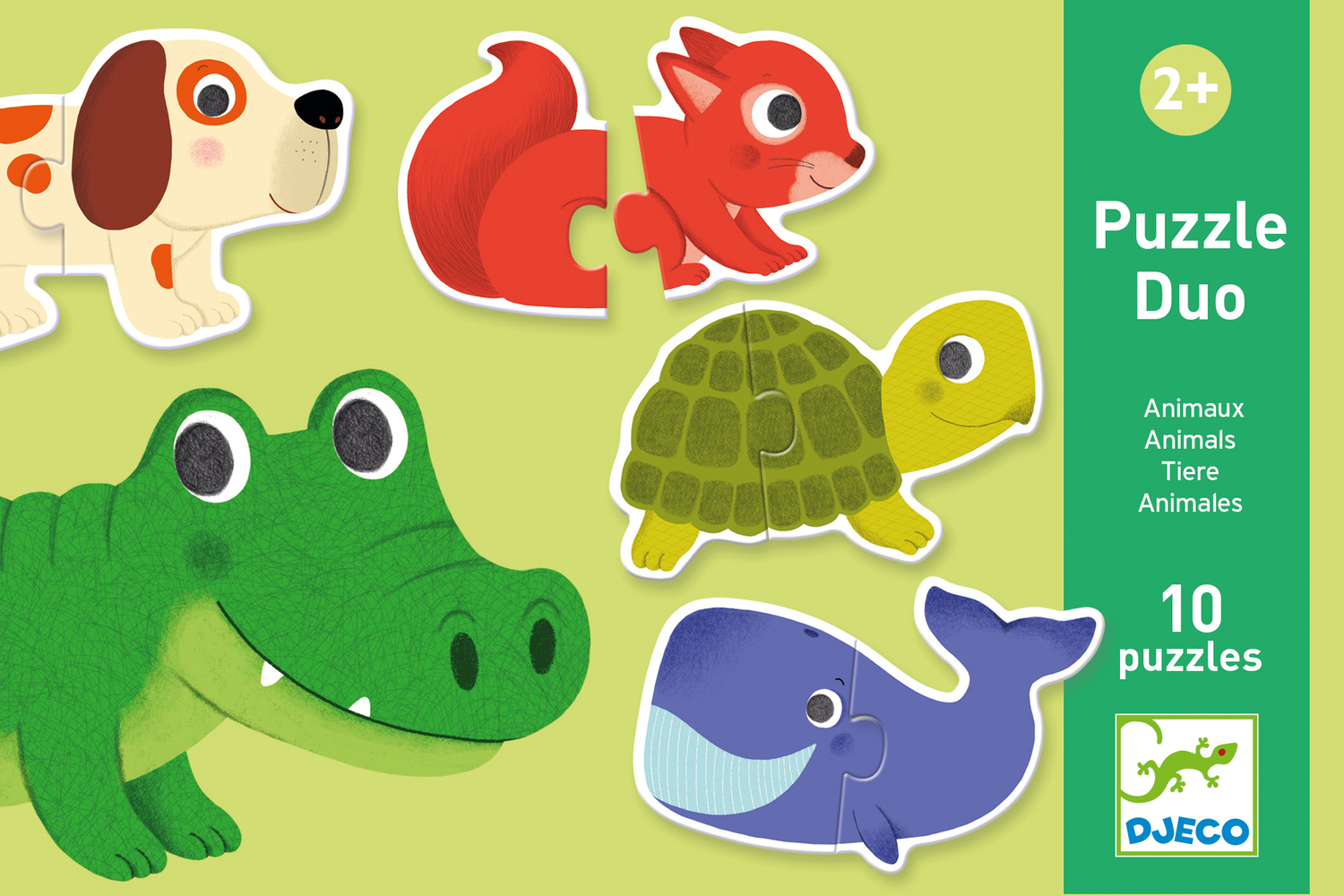 Djeco Lernspiel Holz Colour Animo Dd01550 Djeco I Educational Games & Toys, Puzzles, Arts & Crafts For Kids