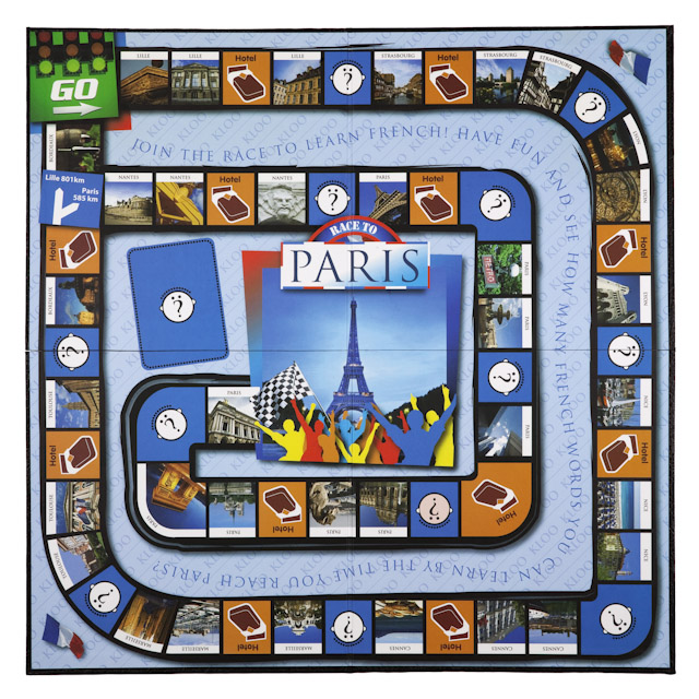 Lernspiele Schule Online Französisch French Game Board Learning Race Paris Spice Kloo