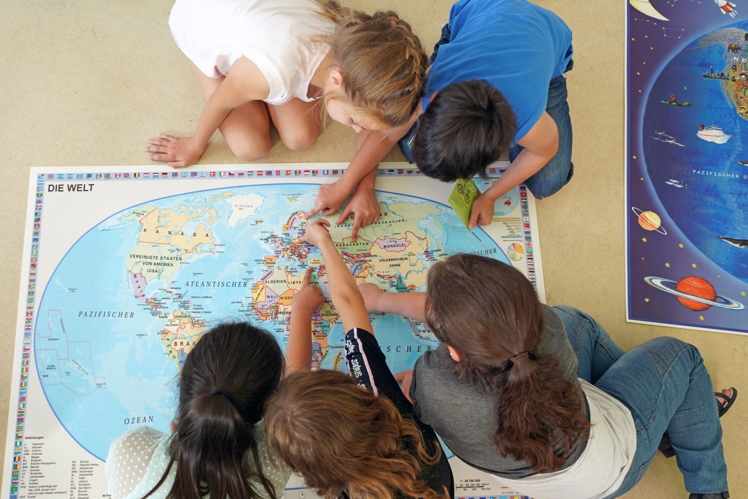 Lernspiel Erde Die Erde Ein Riesenpuzzle