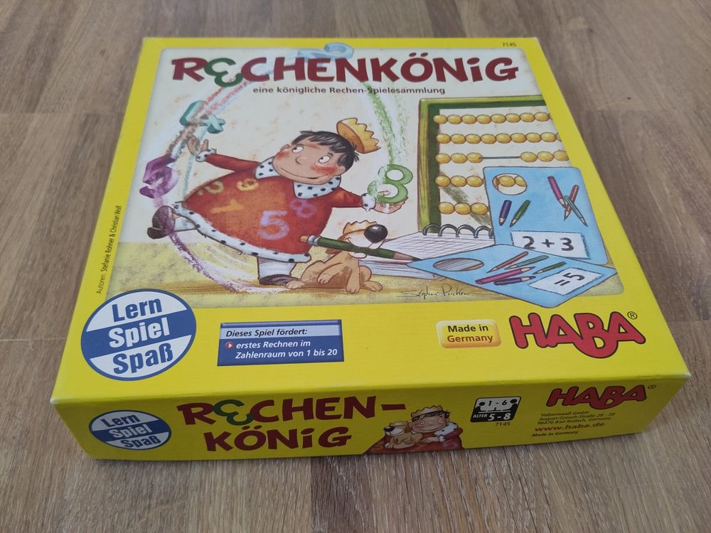 Haba Lernspiele Rechnen Haba-spiel Rechenkönig