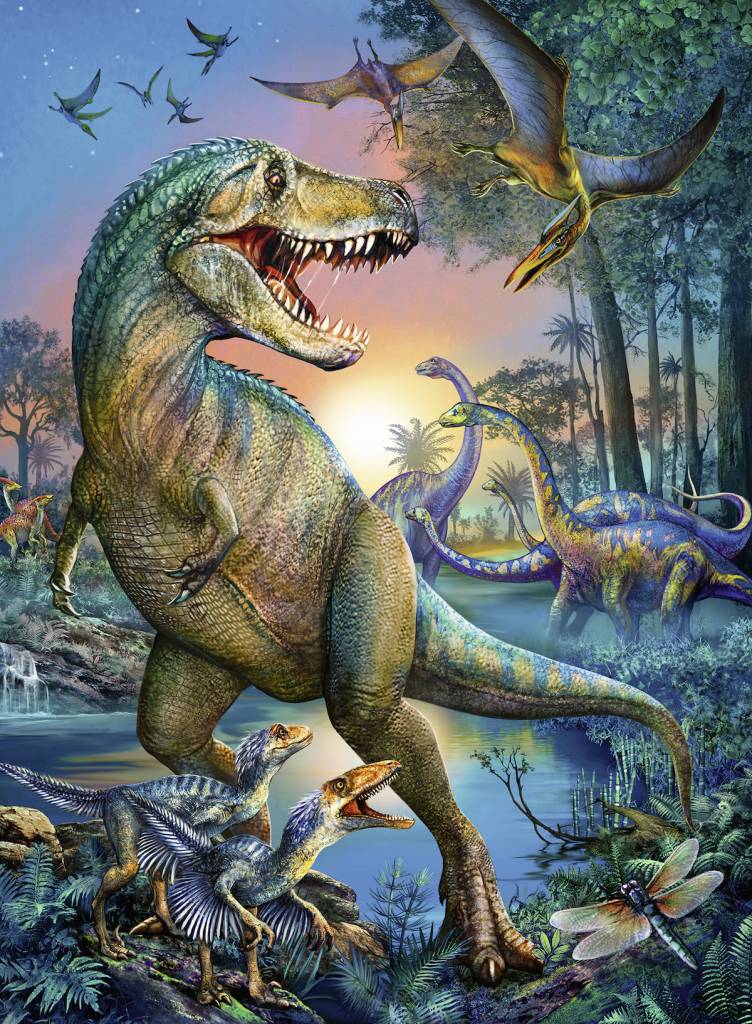 Ravensburger Lernspiel Dinosaurier Ravensburger Puzzle 2×24 Pc Dinosaurs