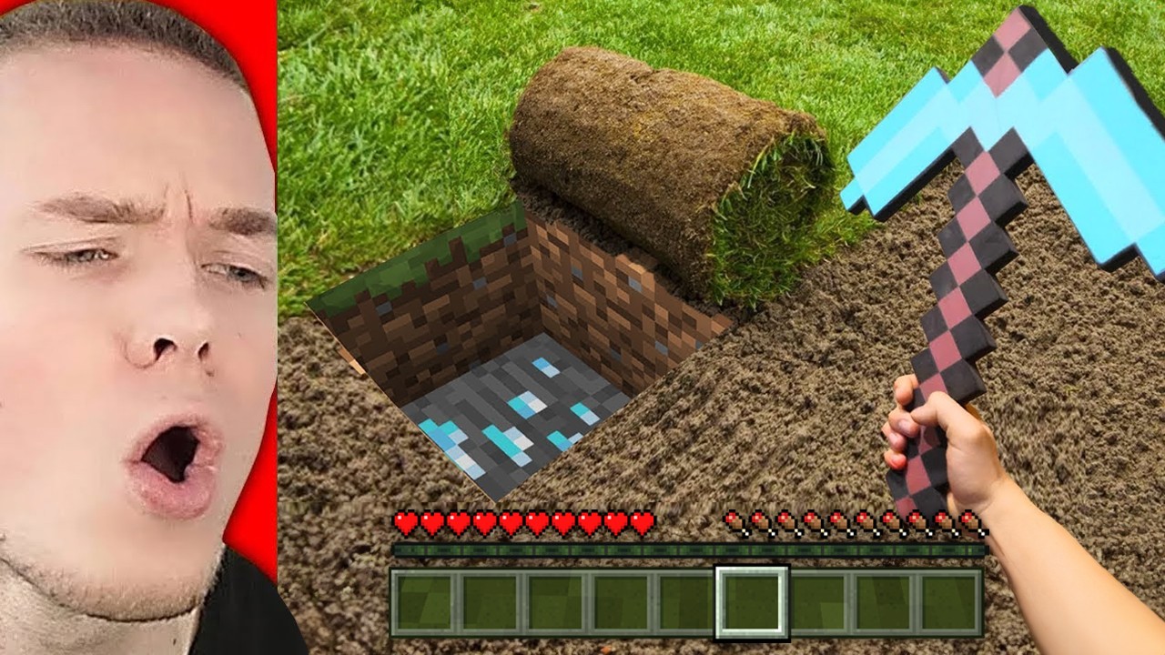 Lernspiele Minecraft Minecraft Spielen In Der Realität! 😍
