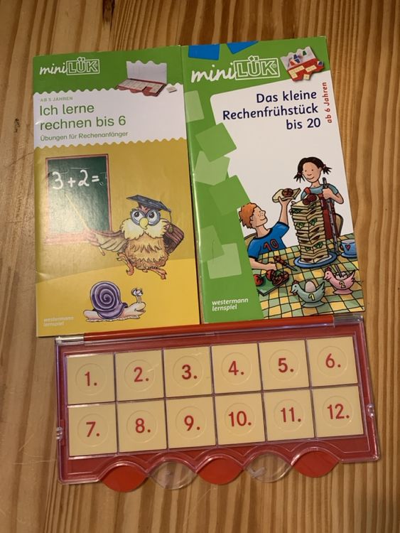 Mini Lük Lernspiel Mini Lück Lernspiel Incl. 9 übungshefte In 9450 Altstätten Für 45,00