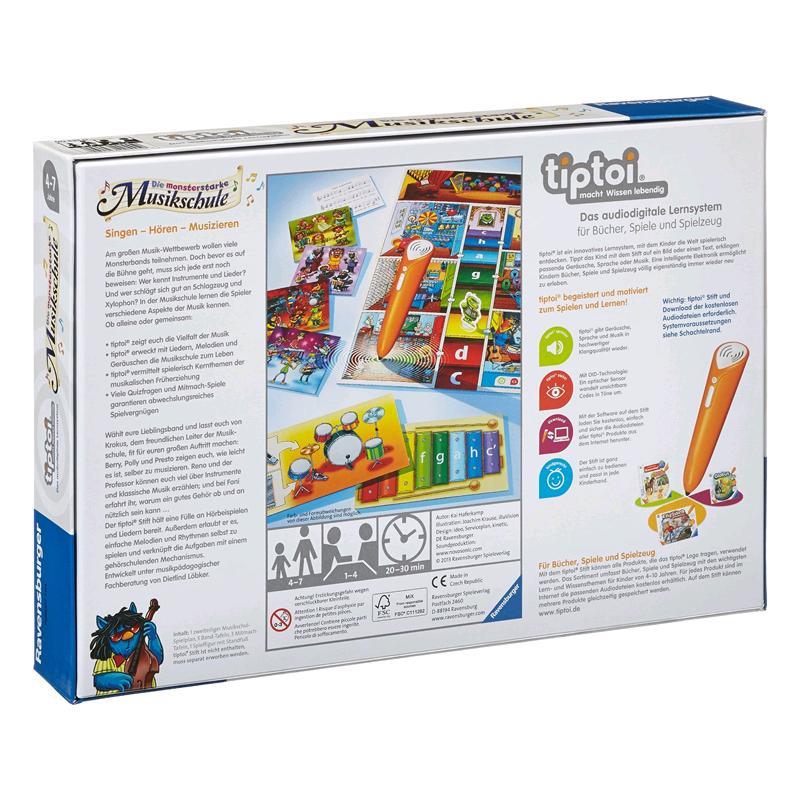 Ravensburger Tiptoi Lernspiel Die Monsterstarke Musikschule 00555 Ravensburger Tiptoi Spiel 00555 Monsterstarke Musikschule