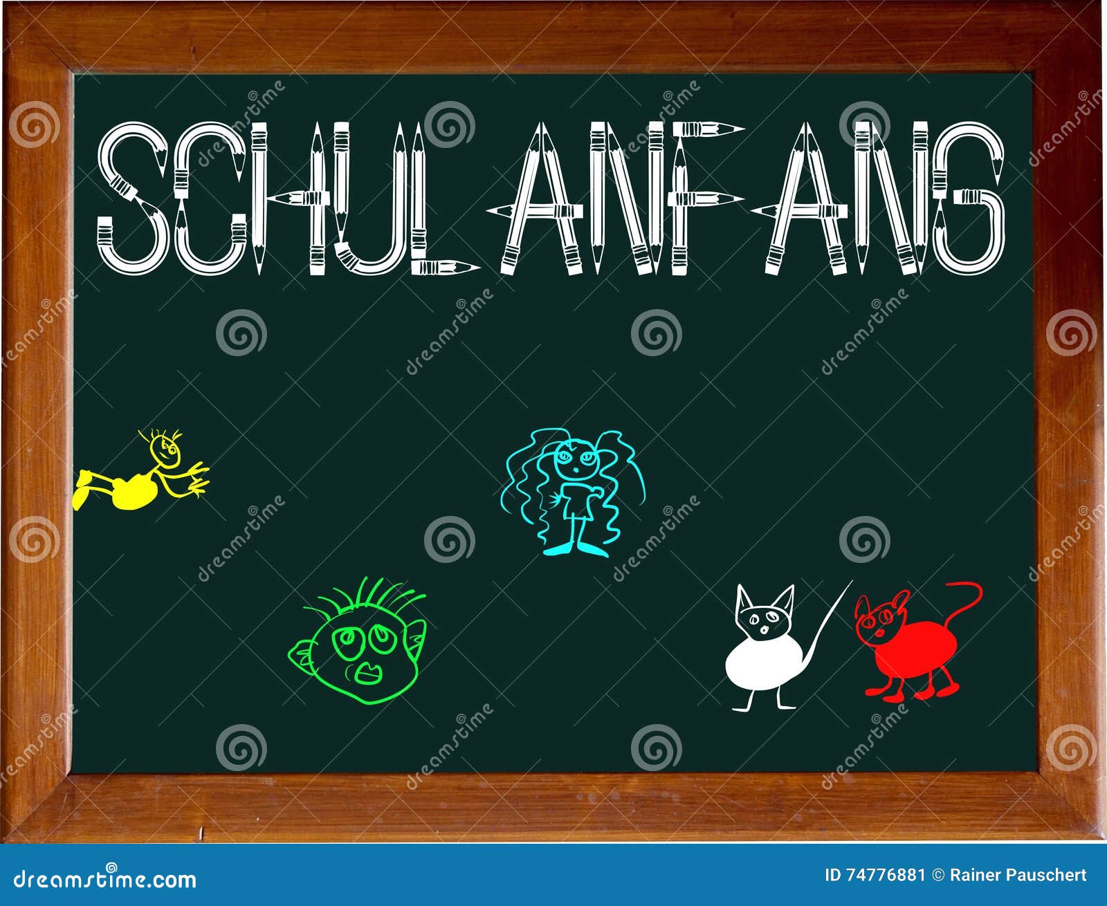 Lernspiele Schulanfang Schulanfang Stock Photo