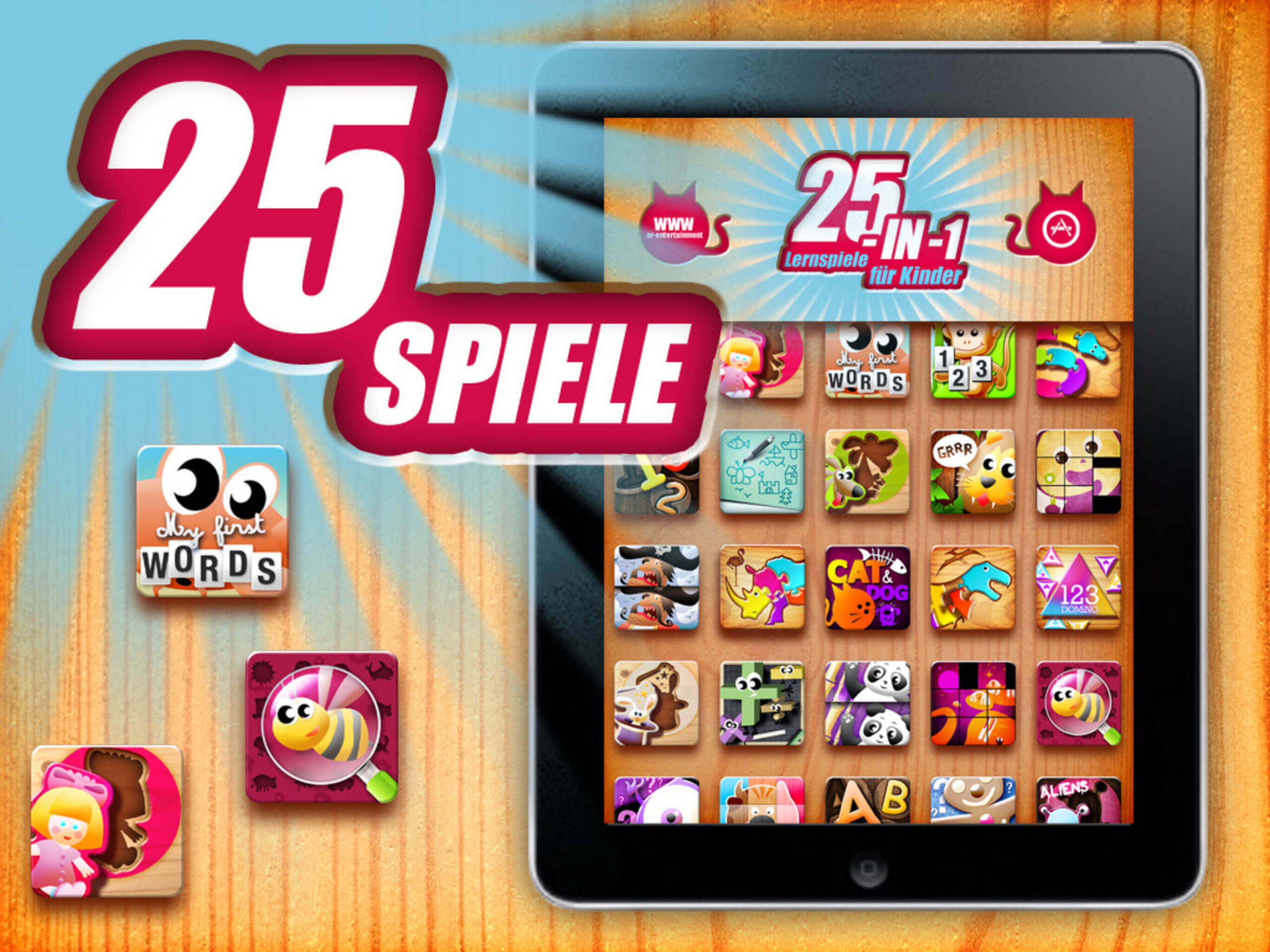 Lernspiele Ab 1 1 2 Jahren 25-in-1 Lernspiele Für Kinder