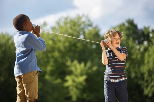 Lernspiele Kleinkind Smartphone Kinder, Die Smartphone Spielen Stockbild