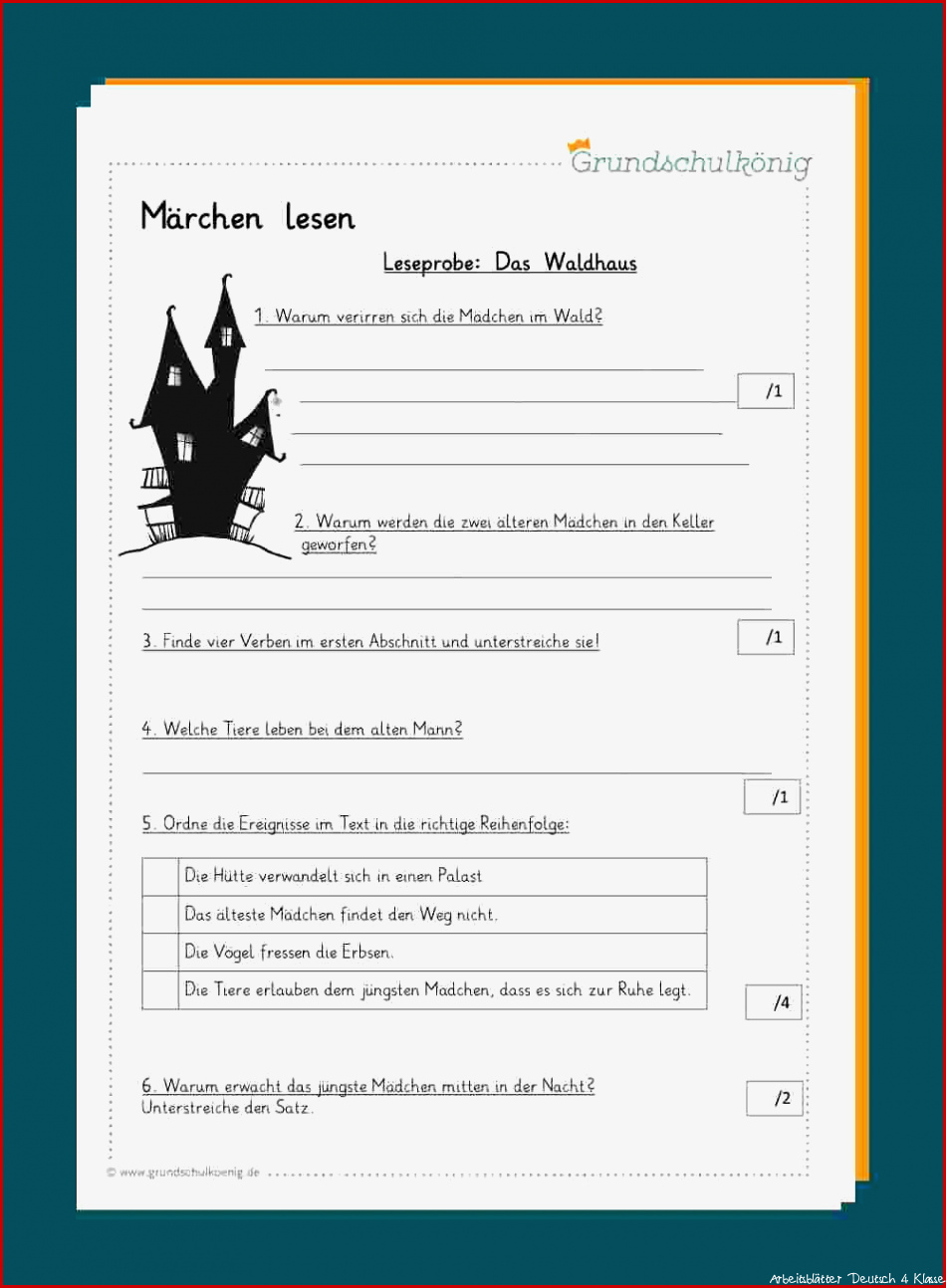 Lernspiele Deutsch 4 Klasse Kostenlos Arbeitsblätter 4 Klasse Deutsch Worksheets