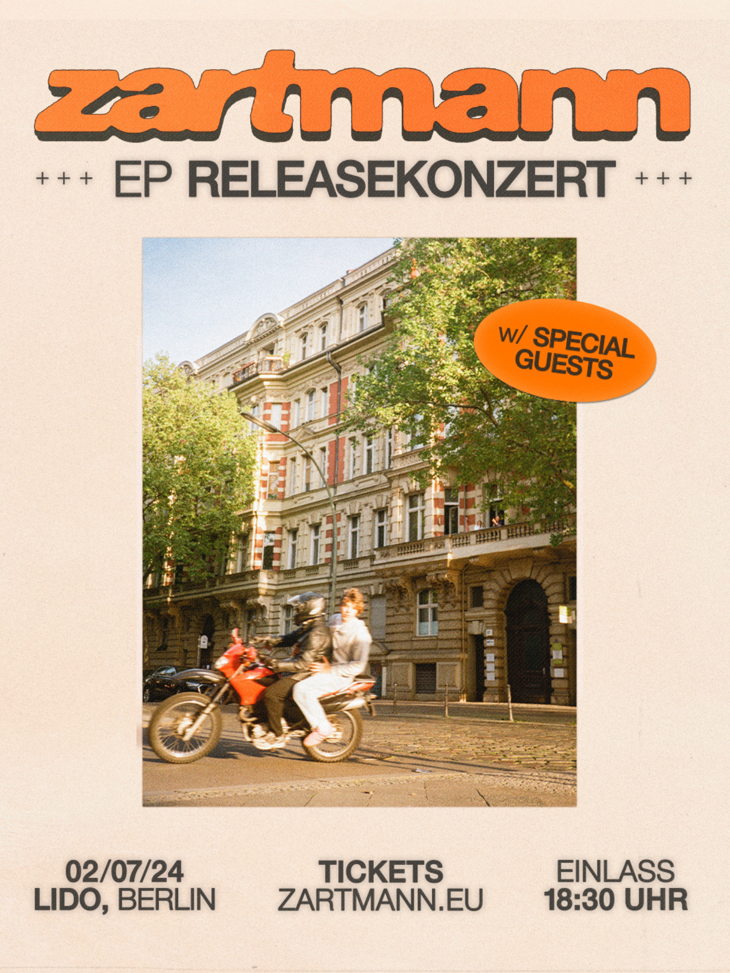 Konzert Zartmann 2026 zartmann Shop